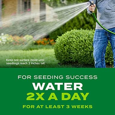 Scotts Turf Builder Rapid Grass Sun and Shade Mix, Combination Grass Seed and Fertilizer, Grows Green Grass in Just Weeks, 16 lbs. - Image 6