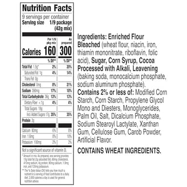 Betty Crocker Favorites Super Moist Chocolate Fudge Cake Mix, 13.25 oz (Pack of 12) - Image 2