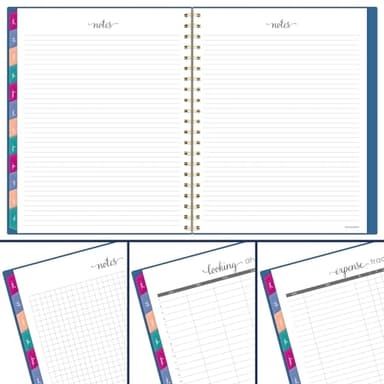 AT-A-GLANCE 2025 Planner, Weekly & Monthly, 8-1/2" x 11", Large, Harmony, Denim (1099-905-20-25) - Image 9