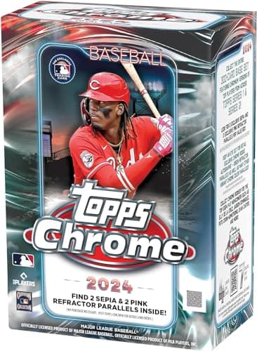 2024 Topps Chrome Baseball Blaster Box, Medium - Image 1