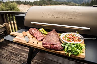 Traeger Grills Pro 34 Electric Wood Pellet Grill and Smoker, Bronze, 884 Square Inches Cook Area, 450 Degree Max Temperature, Meat Probe, 6 in 1 BBQ Grill - Image 3