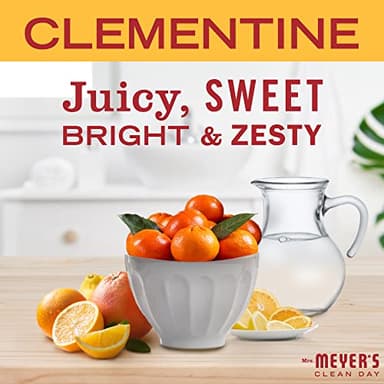 MRS. MEYER'S CLEAN DAY Hand Soap, Clementine, Made with Essential Oils, 12.5 oz - Pack of 3 - Image 3