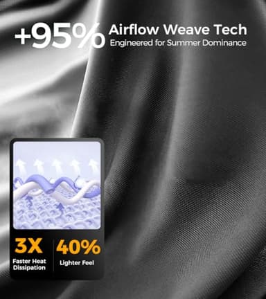 GTRACING Gaming Chair Ergonomic Office Chair with Foot Rest & Pocket Spring Cushion, High Back Computer Desk Chair with Headrest & Lumbar Support, Breathable Fabric Game Chair for Adults, Coal-Black - Image 6