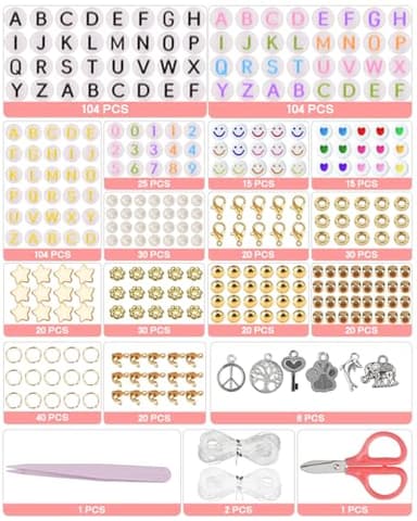 Mio Angle 4mm Glass Seed Beads Friendship Bracelet Kit, 10000pcs+ 120 Colors 6/0 Small Beads for Friendship Bracelet Beads Waist Beads with String Cords Letter Beads for DIY Jewelry Making Girls Craft - Image 4