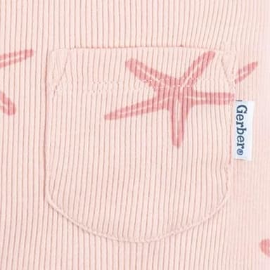 Gerber baby-girls Sleeveless Cotton Long-leg Romper Jumpsuit - Image 4