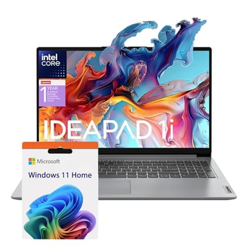 Lenovo Essential Laptop | Ideapad 1i | 20GB RAM | 15.6" FHD Display | 1TB PCIe+128GB eMMc Storage | 1 Yr Office 365 + Lenovo ADP | Intel Dual-Cores Processor | HDMI | Wi-Fi 6 | Win 11 Home | Gray - Image 1
