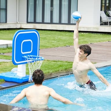 Uladis 2 Pack Pool Basketball - Choose Between Size 3 and Size 6, Waterproof Ball with Anti-Slip Grip, Sturdy for Swimming Pool Basketball Hoops & Games - Image 3