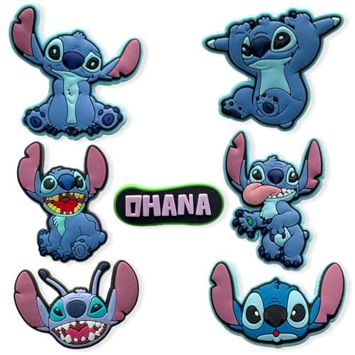 Cute Animal Shoe Charms for Croc, Cartoon Shoe Decoration for Shoes Bracelet Wristband Clog Sandals Birthday Party Favors (F) - Image 1