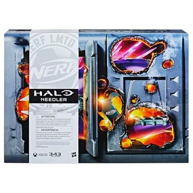 Nerf LMTD Halo Needler Dart-Firing Blaster, Light-Up Needles, 10-Dart Rotating Drum, 10 Elite Darts, Game Card with in-Game Content - Image 11