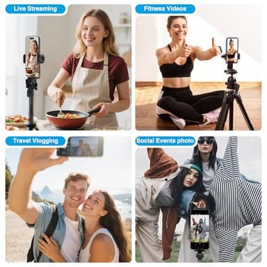 NoteBuddy Selfie Monitor Screen Phone- Magnetic Phone Vlog Back Camera Selfie Monitor - 1080P Display can Wirelessly Connect to Mobile Phones - Selfie Screen Compatible with iPhone & Android (White) - Image 8