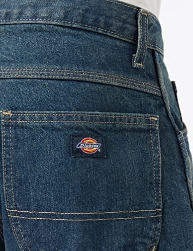 Dickies Mens Relaxed Fit Carpenter Jeans, Tinted Heritage Khaki, 40W x 32L US - Image 5