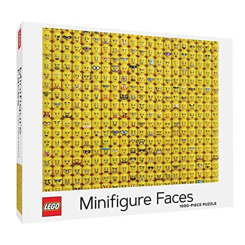 LEGO Minifigure Faces 1000-Piece Jigsaw Puzzle - Image 1