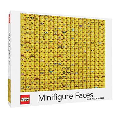 LEGO Minifigure Faces 1000-Piece Jigsaw Puzzle - Image 1