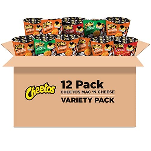 Cheetos Mac 'N Cheese, 3 Flavor Variety Pack, (12 Cups) - Image 1