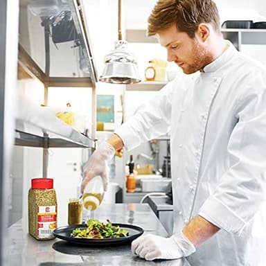 Lawry's Salt Free 17 Seasoning, 10 oz (Pack of 6) - Six 10 Ounce Containers of 17 Seasoning Spice Blend Including Toasted Sesame Seeds, Turmeric, Basil and Red Bell Pepper for Seafood Poultry and Beef - Image 5