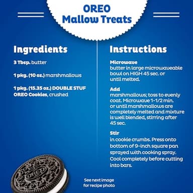 OREO Double Stuf Chocolate Sandwich Cookies, Family Size, 3 Packs - Image 12