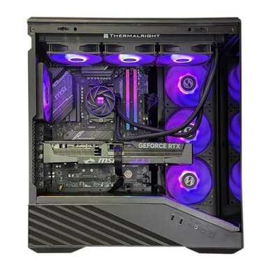 Andromeda Insights Elite 50 Vector - RTX 5070 Ti 16GB GDDR7 | Ryzen 7 9800X3D 4.7 GHz (5.2 GHz Turbo Boost) | 32GB DDR5 6000MHz | 2TB Gen4 SSD | 850W Gold PSU | ARGB Fans | Wi-Fi + BT | Win 11 - Image 2