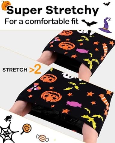 DAUGHTER QUEEN Boys & Girls 100% Cotton Holiday Pajamas, Halloween Christmas Sleepwear 18M-12Y - Image 5