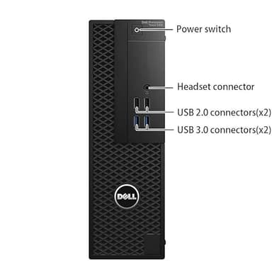 Dell OptiPlex 3420 SFF PC Desktop Computer, with 24" FHD(1920x1080) Monitor, Intel i5-6500U 3.2GHz, 16GB DDR4, 256GB SSD, Keyboard&Mouse, USB WiFi, Win 10 Pro(Renewed) - Image 4
