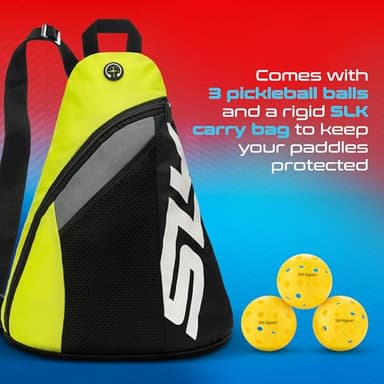 Selkirk Sport SLK Neo Graphite Pickleball Paddle Set of 2 | Designed in The USA | Graphite Paddles for Superior Power | Pickleball Starter Set | Red & Blue - Image 7