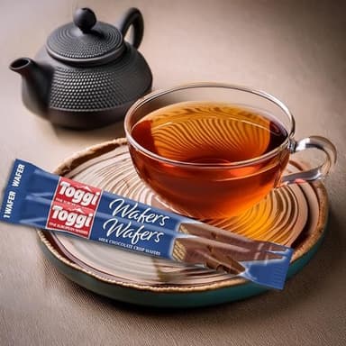 TOGGI Fine European Chocolate Wafers, Milk Chocolate (0.88 oz 24 Count - Image 6