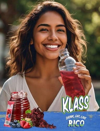 Klass Aguas Frescas Powdered Drink Mix | 44 Sugar Free Powder Packets | Flavors - Cucumber Limeade Pineapple Tangerine Strawberry Watermelon & Hibiscus Berries - Water Enhancer To Go! - Image 5