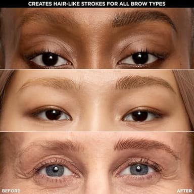 L'Oreal Paris Faux Brow, Hair-Like, Filling Eyebrow Pen with Double-Brush Tip, Fast & Precise Eyebrow Makeup, Brunette, 0.04 Fl Oz - Image 6