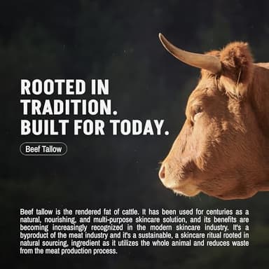 FORGE SKIN® Wrinkle Defense Beef Tallow Balm for Men [TALLOW-BASED] Moisturizer for Face Hydration - Hydrating Anti Aging Skin Cream - Natural Facial Skincare Lotion with Essential Oils (1.7 OZ) - Image 7