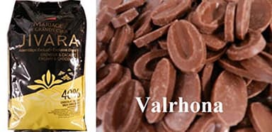 Valrhona 4658 Jivara 40% Milk Chocolate Baking Feves from OliveNation, Creamy Melting Discs - 1/2 lb - Image 3