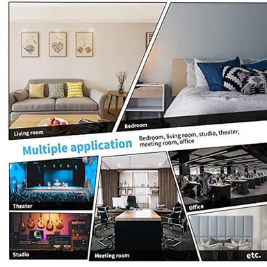 Art3d Peel and Stick Black King Headboard, 12-Pack Upholstered Headboard for Queen, Full-Size Bed, Padded Wall Panel - Image 6