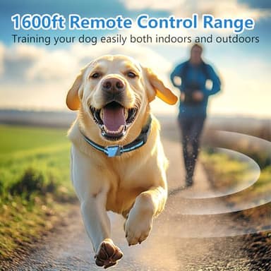 Shock Collar for Dogs, Dog Training Collar with Remote Control for 2 Dogs, 3 Training Modes with Beep, Vibration and Satic, Waterproof, Rechargeable E Collar for Large Medium Small - Image 6