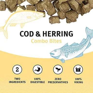 Icelandic+ Cod & Herring Combo Bites Dog Treat 3.0-oz Bag - Image 5