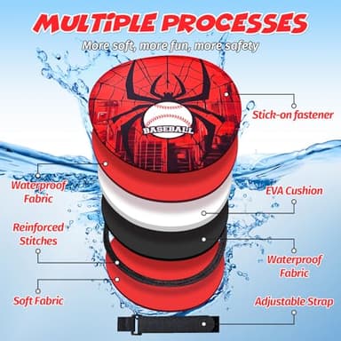 Toss and Catch Ball Game Set, Outdoor Games for Kids 3 4 5 6 7 8 9 10 11 12 Years Old Boys Girls, Outdoor Yard Games Beach Toys Pool Toys Sports & Outdoors Birthday Gifts (2 Paddles) - Image 4