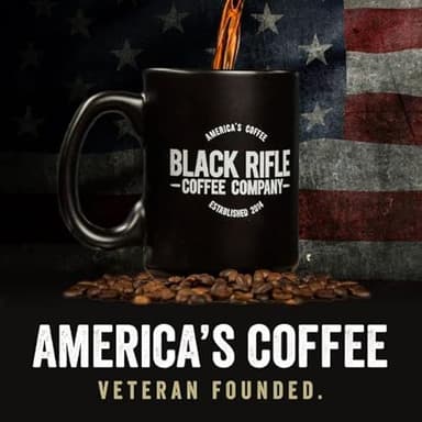 Black Rifle Coffee Company CAF, 50 Count, Medium Roast K Cups - Single Serve K Cups Coffee Pods - Kcup Pods Compatible with Keurig 1.0 & 2.0 - Made from Arabica Beans - Image 6