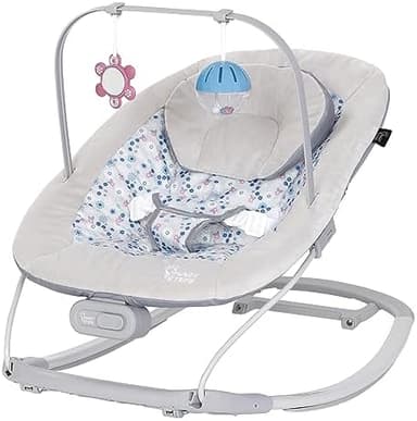 Smart Steps® My First Rocker 2 Bouncer, Daisy Pink - Image 3