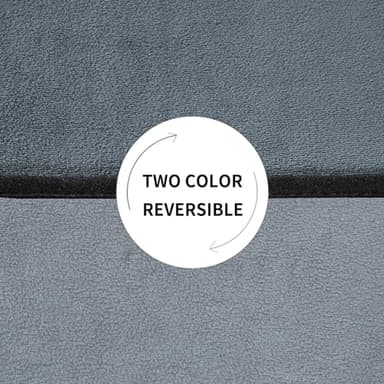 Softan Waterproof 100% Leak Proof Blanket for Baby Adults Pets Dogs Cats, Pee Proof, 3 Layer Protector for Bed, Sofa Couch and Other Furniture, 90"x90", Charcoal | Light Grey, Reversible Lightweight - Image 5