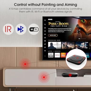 SofaBaton X1S Universal Remote Control with Hub, Improved Scroll, Smart Remote All in One with Customize One Touch Activities, Compatible with IR/Bluetooth/WiFi Devices - Image 4
