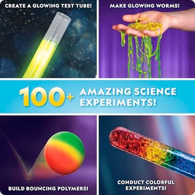 National Geographic Amazing Chemistry Set - Chemistry Kit with 45 Science Experiments Including Crystal Growing and Reactions, Science Kit for Kids, STEM Gift for Boys and Girls (Amazon Exclusive) - Image 3