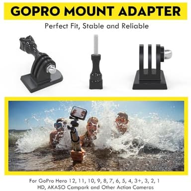 Aureday 88’’ Flexible Phone Tripod with 14.95’’ Gooseneck, Remote and Phone Holder, Overhead Cell Phone Stand＆Selfie Stick for Video Recording, Compatible with iPhone Android Phone, Camera - Image 6