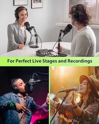 Short XLR Cables 3.3ft 2 Pack, Gold Plated 3-Pin Connectors from Rean-Neutrik SubBrand. Kevlar-Reinforced Nylon Braided & OFC Shielded XLR Male to Female BalancedMicrophone Cord for Shure, Focusrite - Image 8