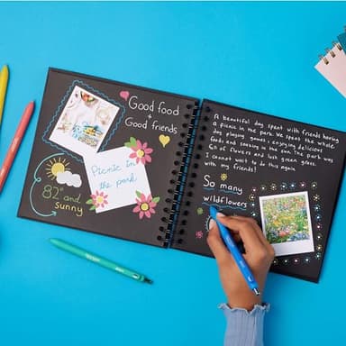 Paper Mate InkJoy Gel Pens Ultimate Pack, Retractable Pens, Featuring Classic, Bright!, and Metallic Pens, Assorted, 30 Count - Image 6