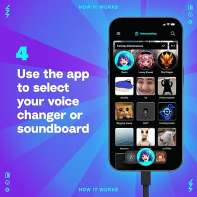 Voicemod Key - VMKey Real-Time Live AI Voice Changer and Soundboard for Gaming Consoles (PS5, PS4, Xbox, SWITCH2) - Image 6