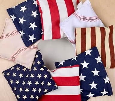 SPORT BEATS Cornhole Bags Set of 8 Regulation Weight & Size Includes Carry Case - Image 9