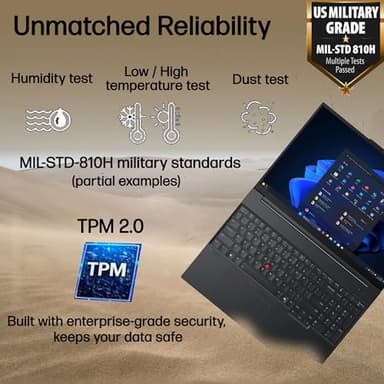 Lenovo ThinkPad E16 Gen 3 Business AI PC Laptop (16" FHD+ Anti-Glare, Intel 12-Core Ultra 5 225U (> i7-1365U), 32GB DDR5 RAM, 1TB SSD) Fingerprint, 1080P IR Webcam, Thunderbolt 4, Win 11 Pro, 2025 - Image 8