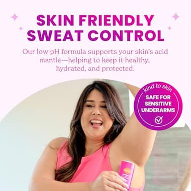 Lume Deodorant Plus Sweat Control - Smooth Solid Stick - Extra Strength Antiperspirant - 72 Hour Odor And Sweat Control - Baking Soda Free, Skin Loving - 2.6 ounce (Soft Powder) Pack of 2 - Image 6