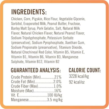 NutriChomps Dog Chews – 6-inch Twists, Easy to Digest, Rawhide-Free Dog Treats, Healthy, 12 Count, Real Chicken, Peanut Butter and Milk flavors - Image 8