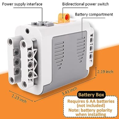 9-in-1 Motor Kit Compatible With Lego Technic, Set With Powerful Motors, Advanced Control Functionality, Ultimate Compatibility - Image 3