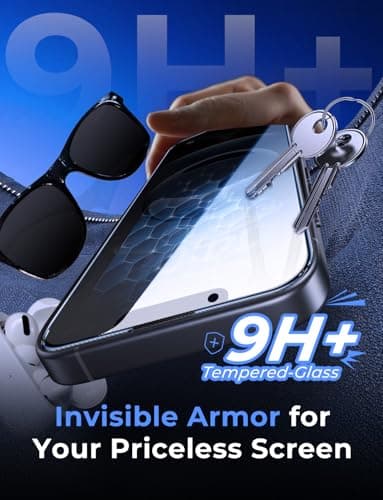 MAGIC JOHN 2 Pack for iPhone 16e 6.1inch Privacy Screen Protector, Tempered Glass Film, Auto Dust-Elimination, Bubble Free, Easy Installation - Image 5