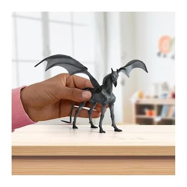 Schleich Harry Potter - 8" Thestral Figurine - Harry Potter Halloween Decoration Horse - Wizarding World Collectible Figures for Kids and Adults - Toys for Ages 6+ | 13996 - Image 2