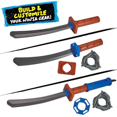 Tales of Teenage Mutant Ninja Turtles: Mutations Build N Battle Leonardo Katana Sword Basic Role Play Set by Playmates Toys - Image 3
